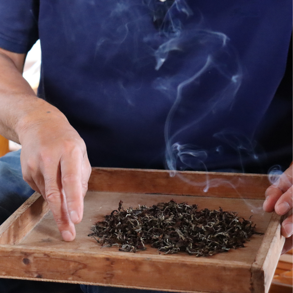What Does Bruising Mean in Tea?
