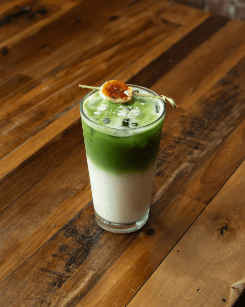 Banana Matcha Latte